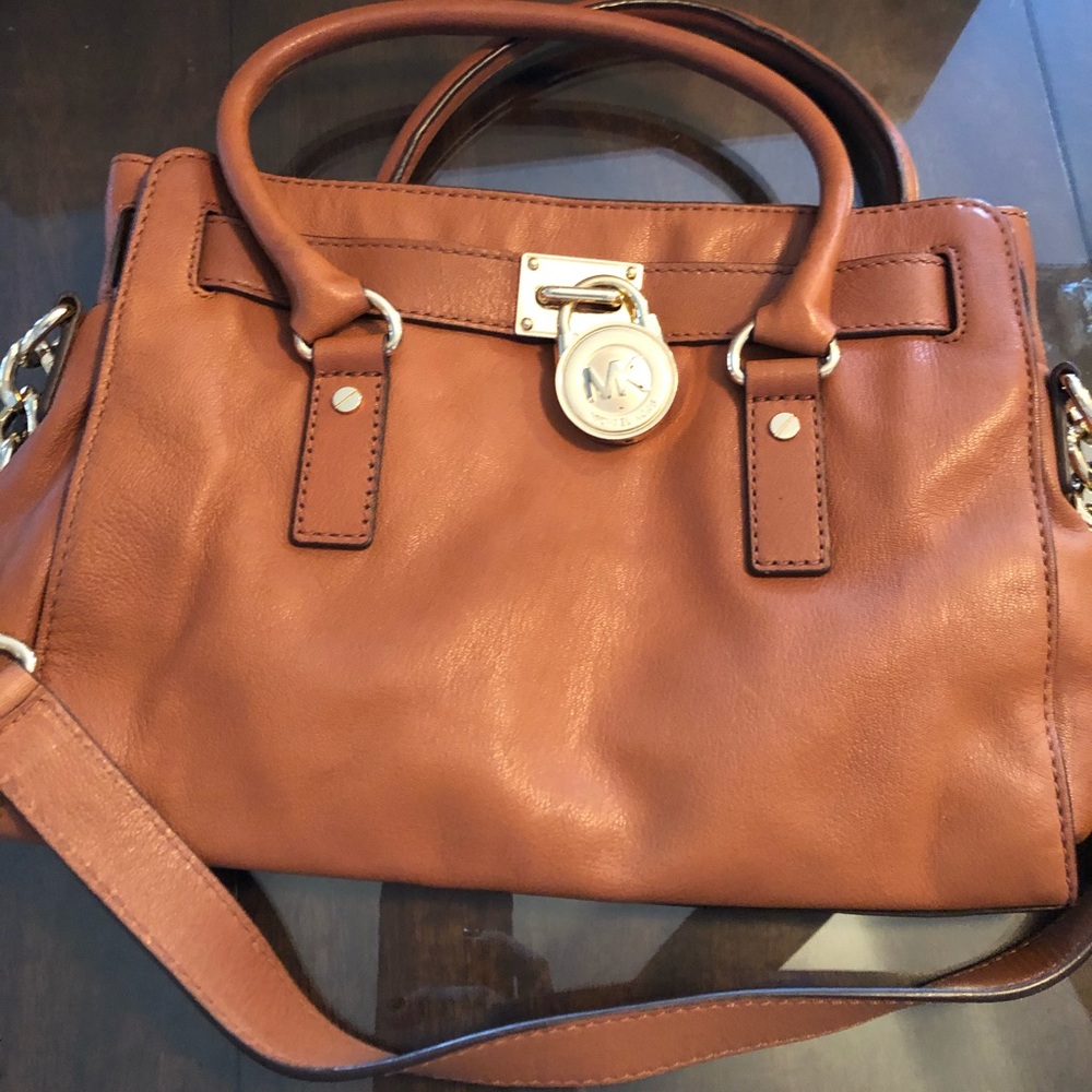 Authentic Michael Kors Hamilton Satchel - image 4